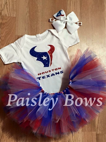 Colts Tutu set – Paisley Bows