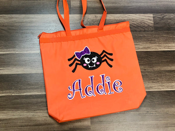 Custom Halloween Bag - Paisley Bows